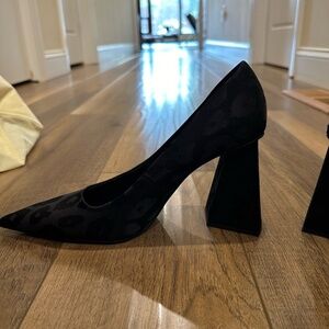 Zara block heels